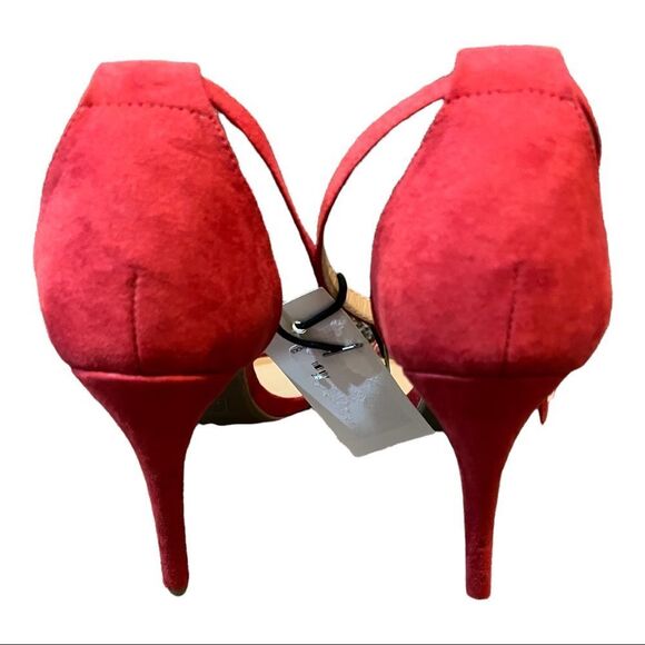 NEW! ROHB by JOYCE AZRIA Red Heels SZ 8.5 - Picture 3 of 8